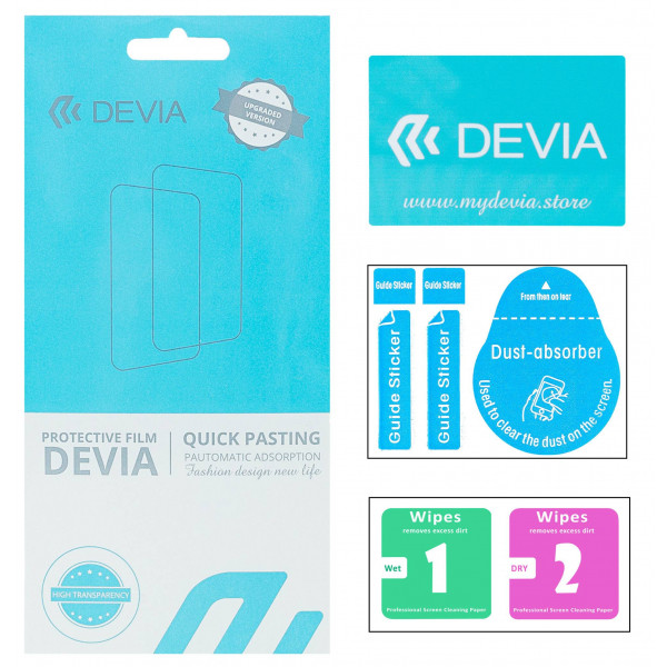 Фото - Захисна плівка для смартфону DEVIA for Samsung S23 FE матова (DV-SM-AS23FEM)