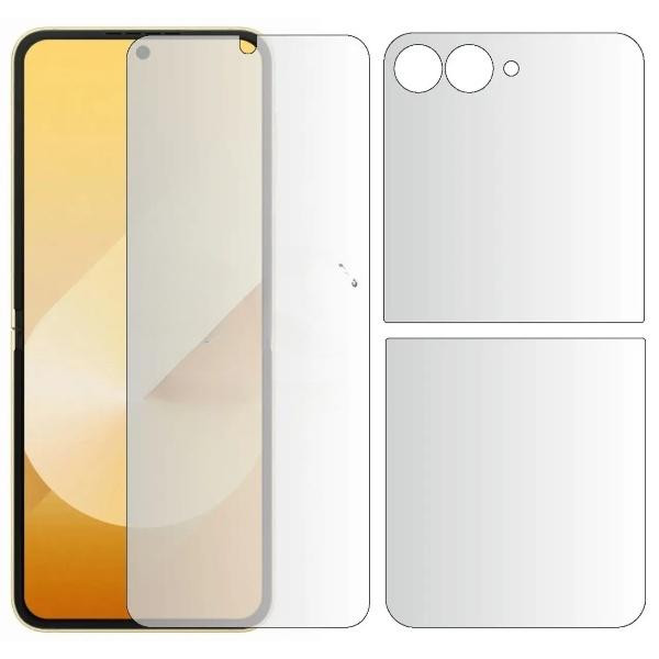 Фото - Защитная пленка для смартфона DEVIA комплект на экран и заднюю панель for Samsung Flip 6 (DV-SM-FL6U)
