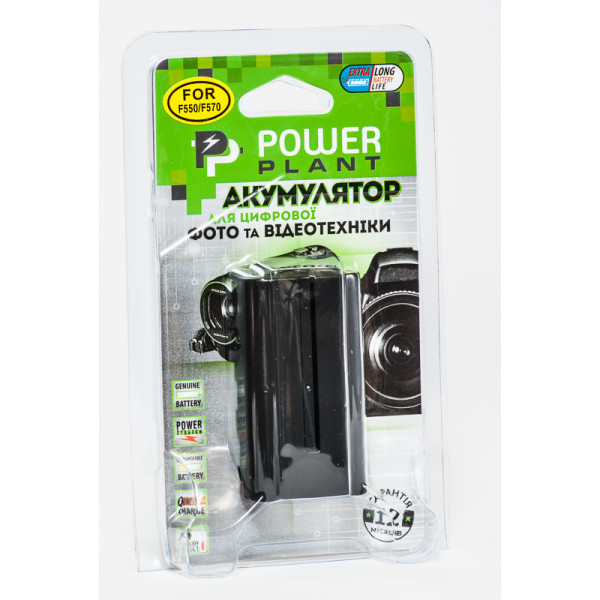 Фото - Аккумулятор для фотокамеры PowerPlant Sony NP-F550 2500mAh (DV00DV1031)