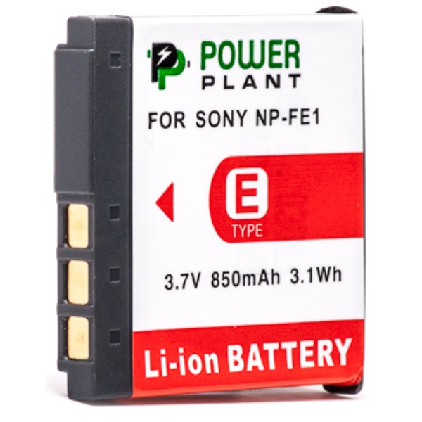 Фото - Акумулятор для фотокамери PowerPlant Sony NP-FE1 850mAh (DV00DV1062)