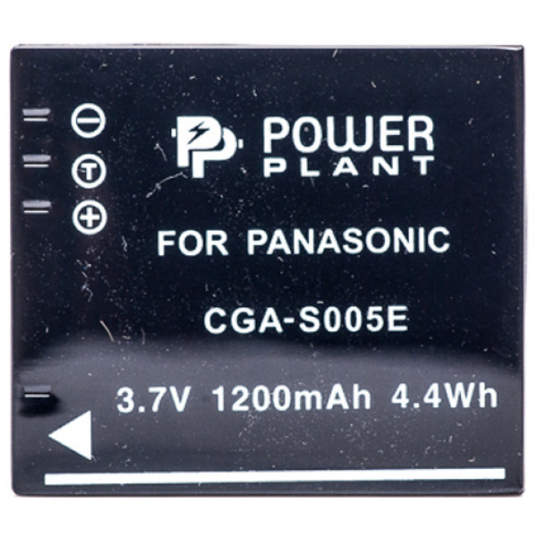 Фото - Акумулятор для фотокамери PowerPlant Panasonic S005E, NP-70 1200mAh (DV00DV1099)