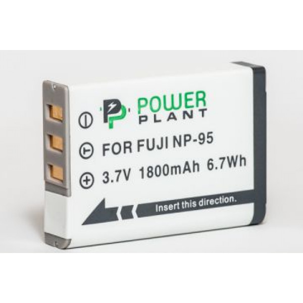 Фото - Акумулятор для фотокамери PowerPlant Fuji NP-95 1800mAh (DV00DV1191) Фото - Акумулятор для фотокамери PowerPlant Fuji NP-95 1800mAh (DV00DV1191)