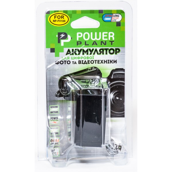 Фото - Аккумулятор для фотокамеры PowerPlant Sony NP-FV100 3900mAh (DV00DV1271)