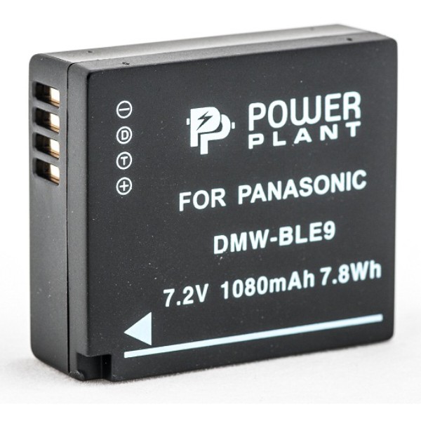 Фото - Акумулятор для фотокамери PowerPlant Panasonic DMW-BLE9 1080mAh (DV00DV1299)