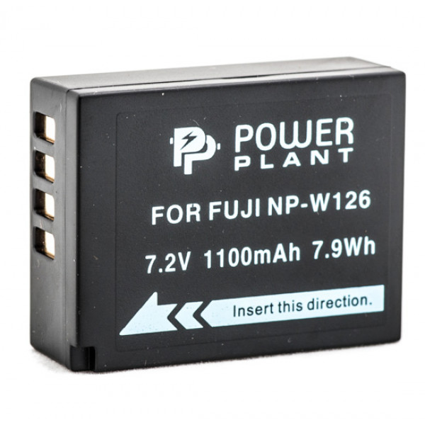 Фото - Аккумулятор для фотокамеры PowerPlant Fuji NP-W126 1110mAh (DV00DV1316)