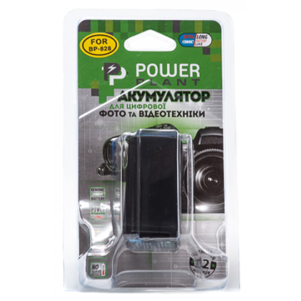 Фото - Аккумулятор для фотокамеры PowerPlant Canon BP-828 Chip 2960mAh (DV00DV1372)