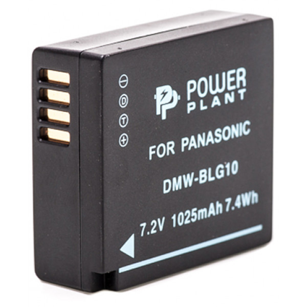 Фото - Аккумулятор для фотокамеры PowerPlant Panasonic DMW-BLG10, DMW-BLE9 1025mAh (DV00DV1379)
