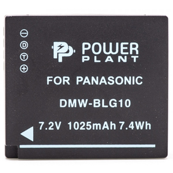 Фото - Аккумулятор для фотокамеры PowerPlant Panasonic DMW-BLG10, DMW-BLE9 1025mAh (DV00DV1379)