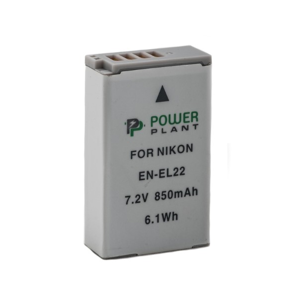 Фото - Акумулятор для фотокамери PowerPlant Nikon EN-EL22 850mAh (DV00DV1399)