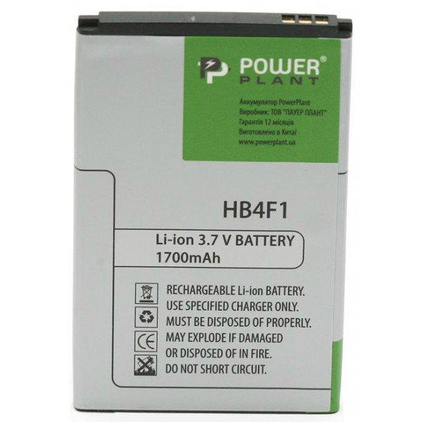 Фото - Аккумулятор для мобильного телефона PowerPlant Huawei HB4F1 C8600 (DV00DV6071)