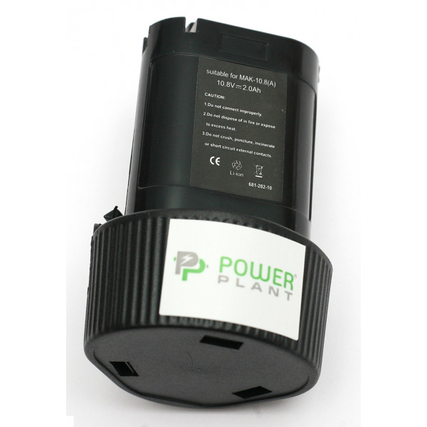 Фото - Акумулятор для електроінструментів PowerPlant Makita GD-MAK-10.8 10.8V 2Ah Li-Ion (DV00PT0014)