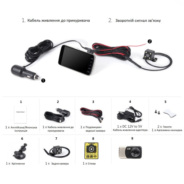 Фото - Відеореєстратор XOKO DVR-010