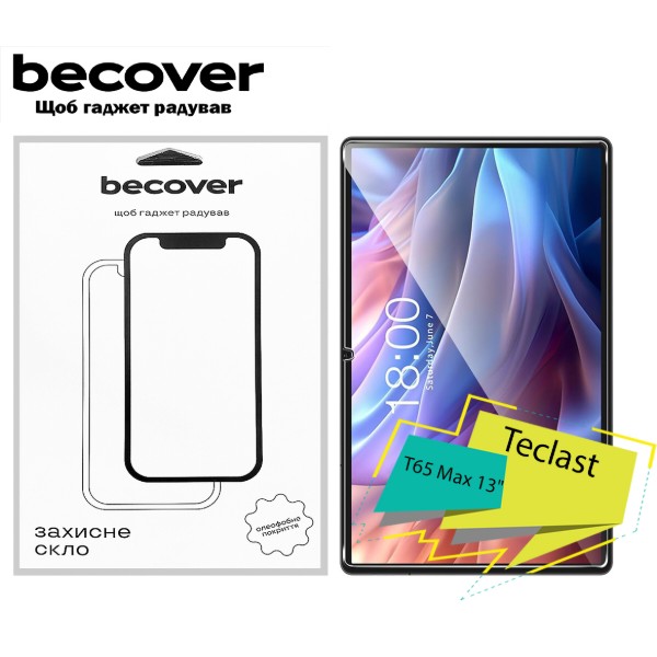 Фото - Захисне скло для планшета BeCover for Teclast Tab T65 Max 13" (713041)