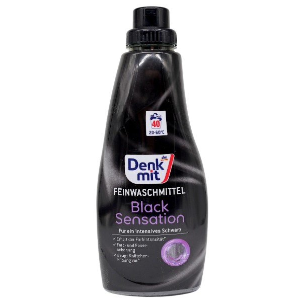 Фото - Гель для прання Denkmit для чорних речей Black Sensation 1 л (DWGBS1000)