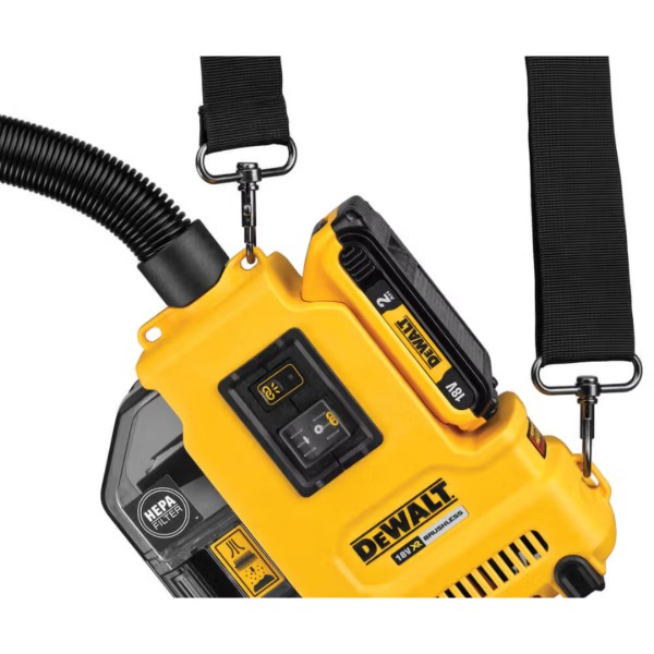 Фото - Пылесос для сухой уборки без мешка DeWALT DWH161N