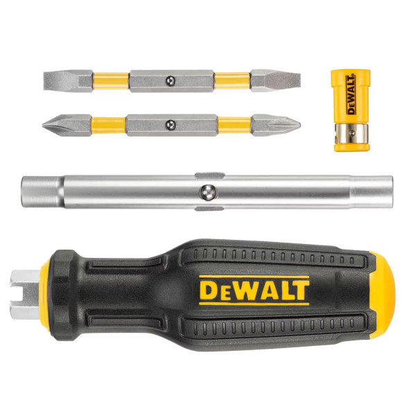 Фото - Викрутка зі змінними бітами DeWALT FULL FIT 6 Way (DWHT66569-0)