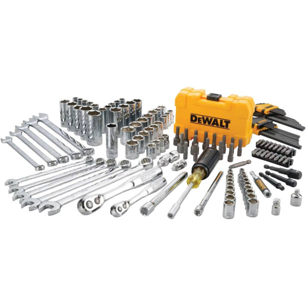 Фото - Набір інструментів DeWALT 1/4", 3/8" 142 шт. (DWMT73802-1)