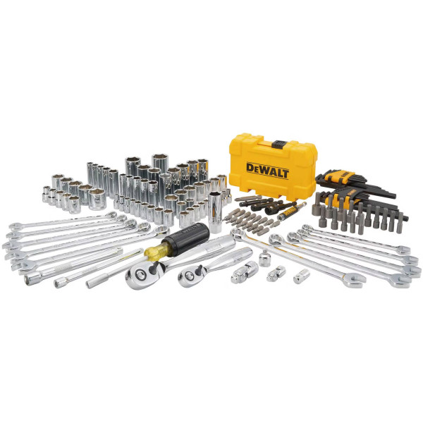 Фото - Набір інструментів DeWALT 1/4", 3/8" 142 шт. (DWMT73802-1)
