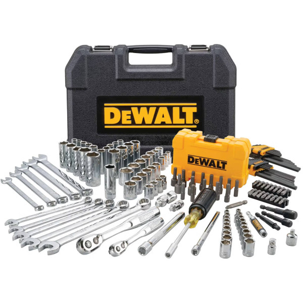 Фото - Набір інструментів DeWALT 1/4", 3/8" 142 шт. (DWMT73802-1)