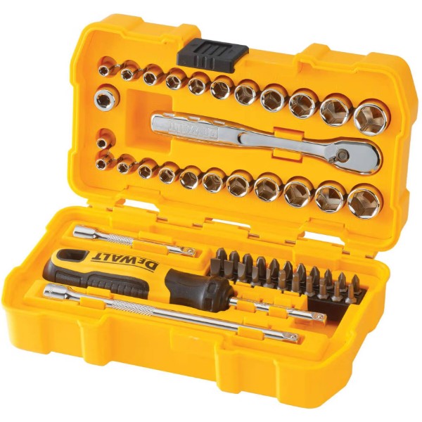 Фото - Набір торцевих голівок DeWALT 1/4" 50 шт. (DWMT81610-0)