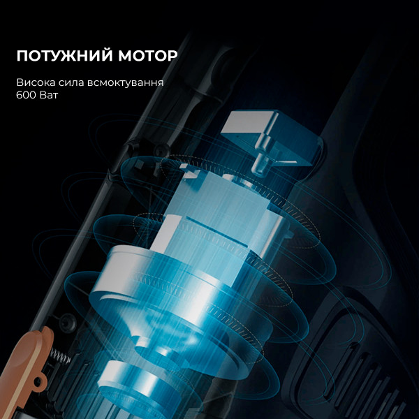 Фото - Уцінка - Пилосос ручний для дому Deerma Corded Hand Stick Vacuum Cleaner (DX115C)