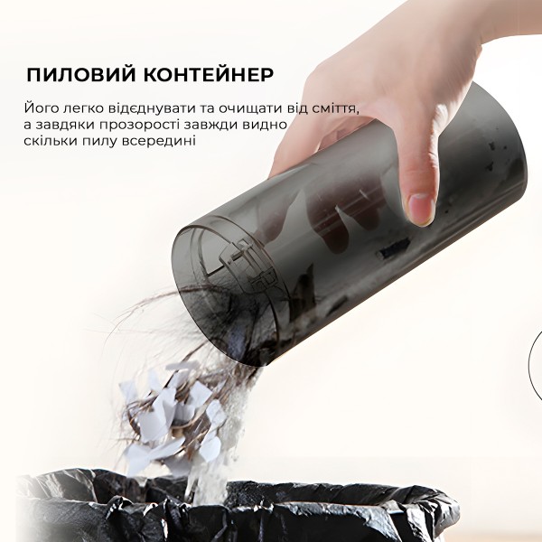 Фото - Пилосос ручний для дому Deerma Stick Vacuum Cleaner Cord White (DX700)