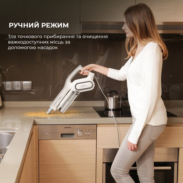 Фото - Пилосос ручний для дому Deerma Stick Vacuum Cleaner Cord White (DX700)