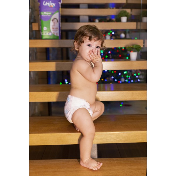 Фото - Одноразові підгузки Unijoy Soft Diapers XL 12-17 кг 26 шт. (6998526216200)