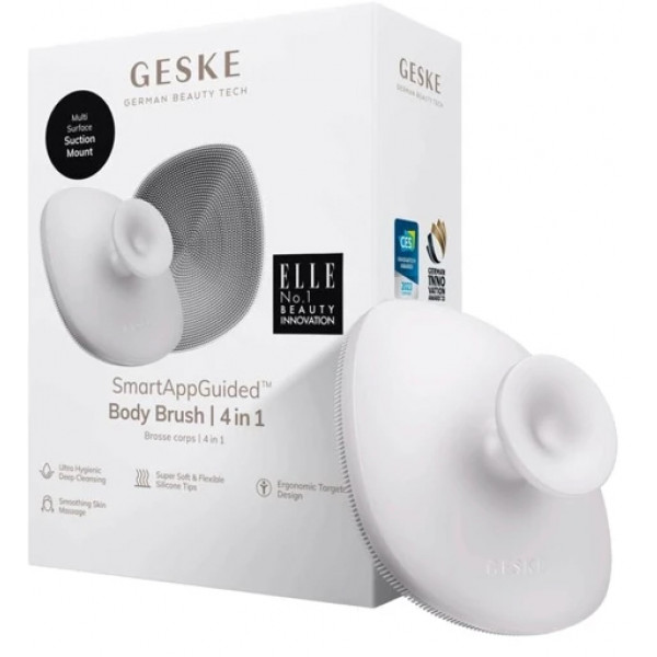 Фото - Щітка для тіла GESKE Body Brush 4 в 1 білий (GK000704WH01) Фото - Щітка для тіла GESKE Body Brush 4 в 1 білий (GK000704WH01)
