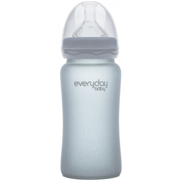 Фото - Бутылочка для кормления Everyday Baby 240 мл., светло-серая (10231)