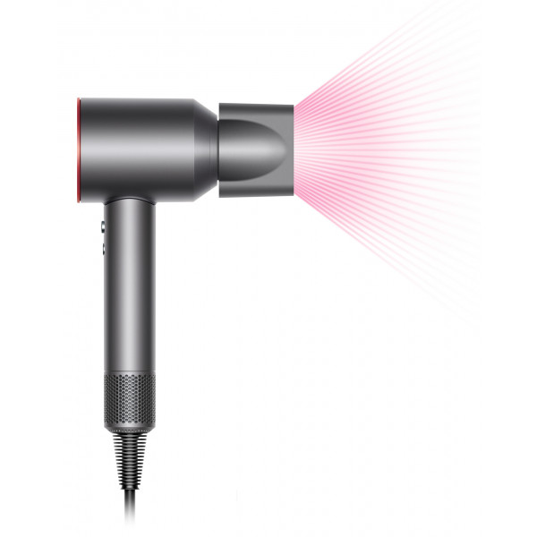 Фото - Фен Dyson HD01 Supersonic (красный) в красном чехле