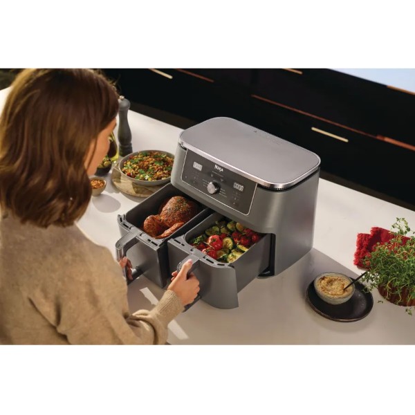 Фото - Мультипіч Ninja Dual Zone Air Fryer Max DZ400EU