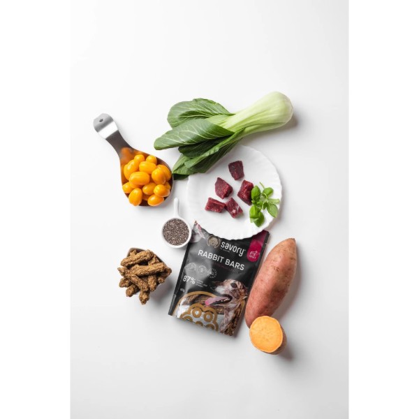 Фото - Лакомство для собак Savory Bars With Rabbit 100 г (4820261921113)