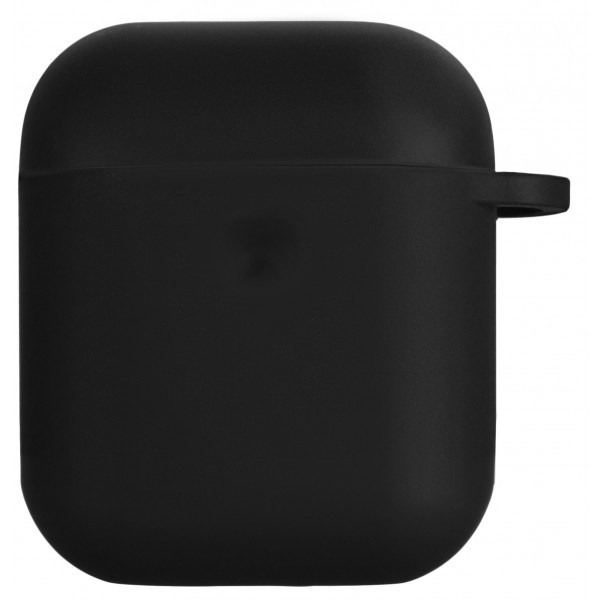 Фото - Чохол для навушників 2E for Apple AirPods Pure Color Silicone 3.0mm Black (2E-AIR-PODS-IBPCS-3-BK)