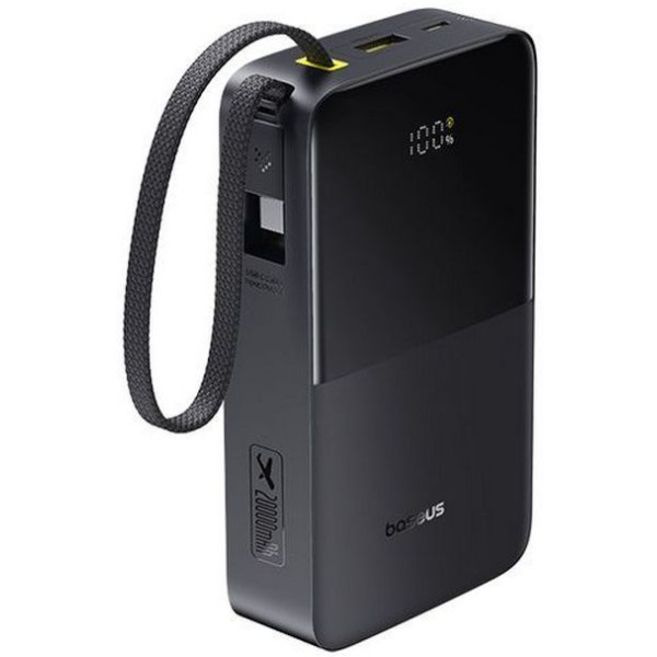 Фото - Батарея мобильная Baseus EnerFill FC51 20000 Bipow2 Pro 22,5W Black+ Кабель USB-C (E0027701)