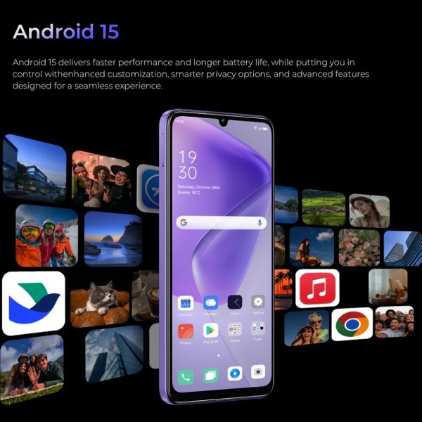 Фото - Смартфон OUKITEL C6 12/512GB Purple