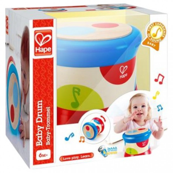 Фото - Барабан Hape зі світлом і звуком (E0333)
