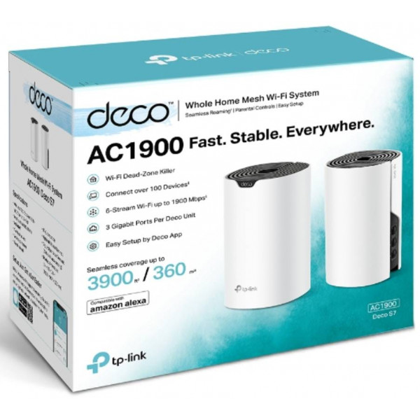 Фото - MESH система WiFi5 TP-Link Deco S7(2-pack)