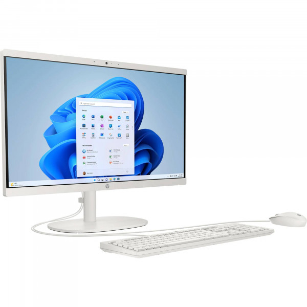 Фото - Комп'ютер-моноблок HP 22-dg0000ua (AE0P1EA) Cashmere White