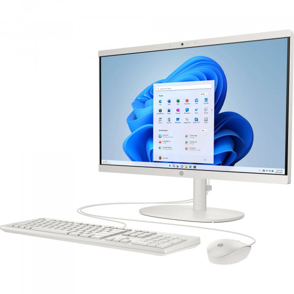 Фото - Комп'ютер-моноблок HP 22-dg0000ua (AE0P1EA) Cashmere White