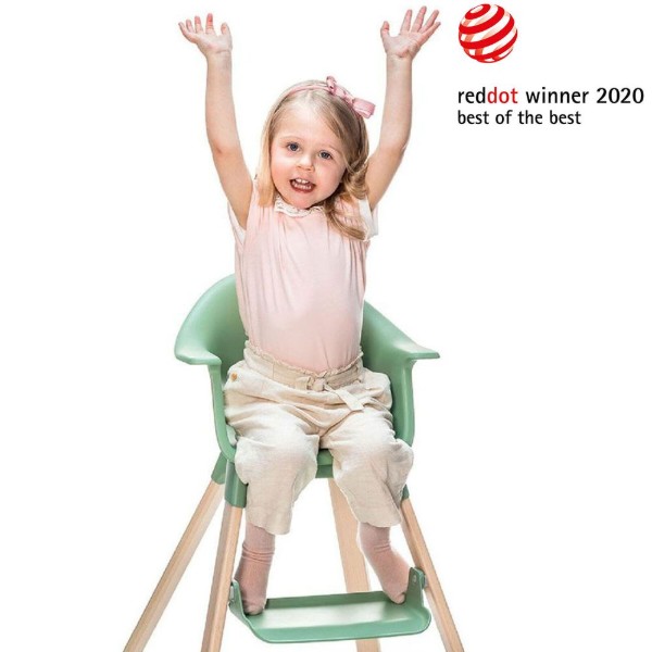 Фото - Стільчик для годування класичний Stokke Clikk Clover Green (552002)