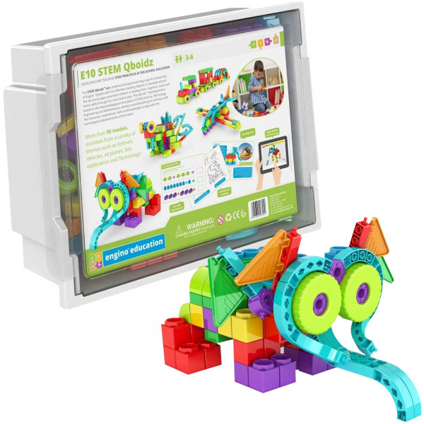 Фото - Пластиковый конструктор Engino Stem Qboidz  (E10)