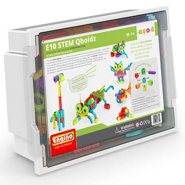 Фото - Пластиковый конструктор Engino Stem Qboidz  (E10)