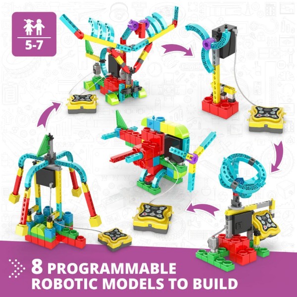 Фото - Пластиковый конструктор Engino Stem Junior Robotics (E15)