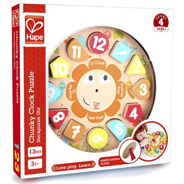 Фото - Сортер Hape Часы (E1622)