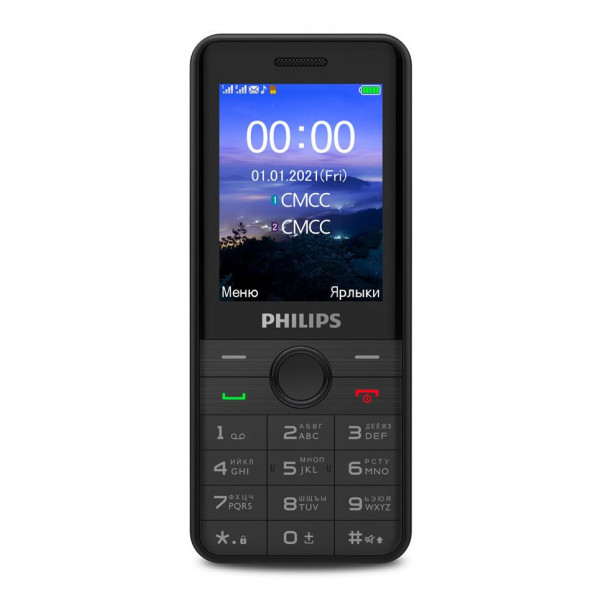 Фото - Мобильный телефон Philips Xenium E172 Black