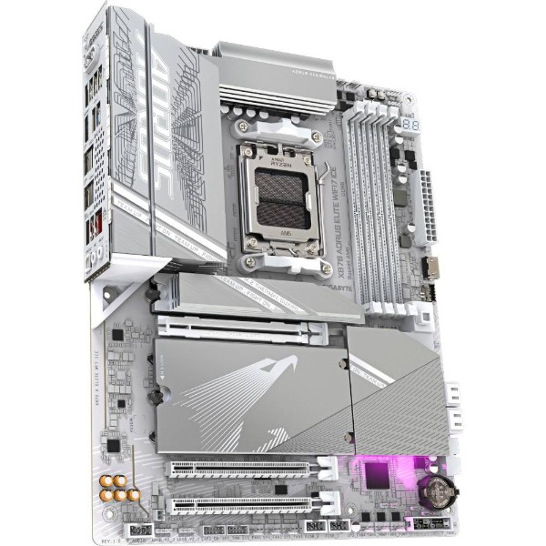 Фото - Материнская плата Gigabyte X870 AORUS ELITE WIFI7 ICE DDR5