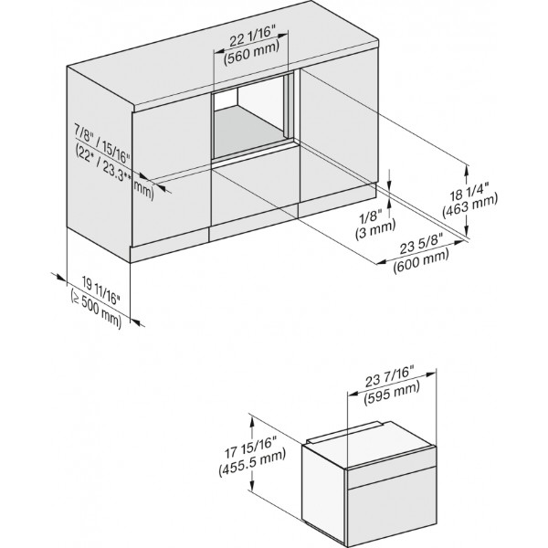 Фото - Микроволновая печь (СВЧ) встраиваемая Miele M 7244 TC OBSW