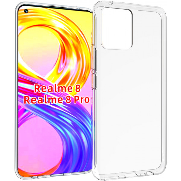 Фото - Чохол для смартфону BeCover for Realme 8/8 Pro Transparancy (706936)