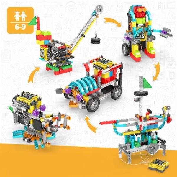 Фото - Пластиковий конструктор Engino Stem& Robotics Mini Set v2 (E20)